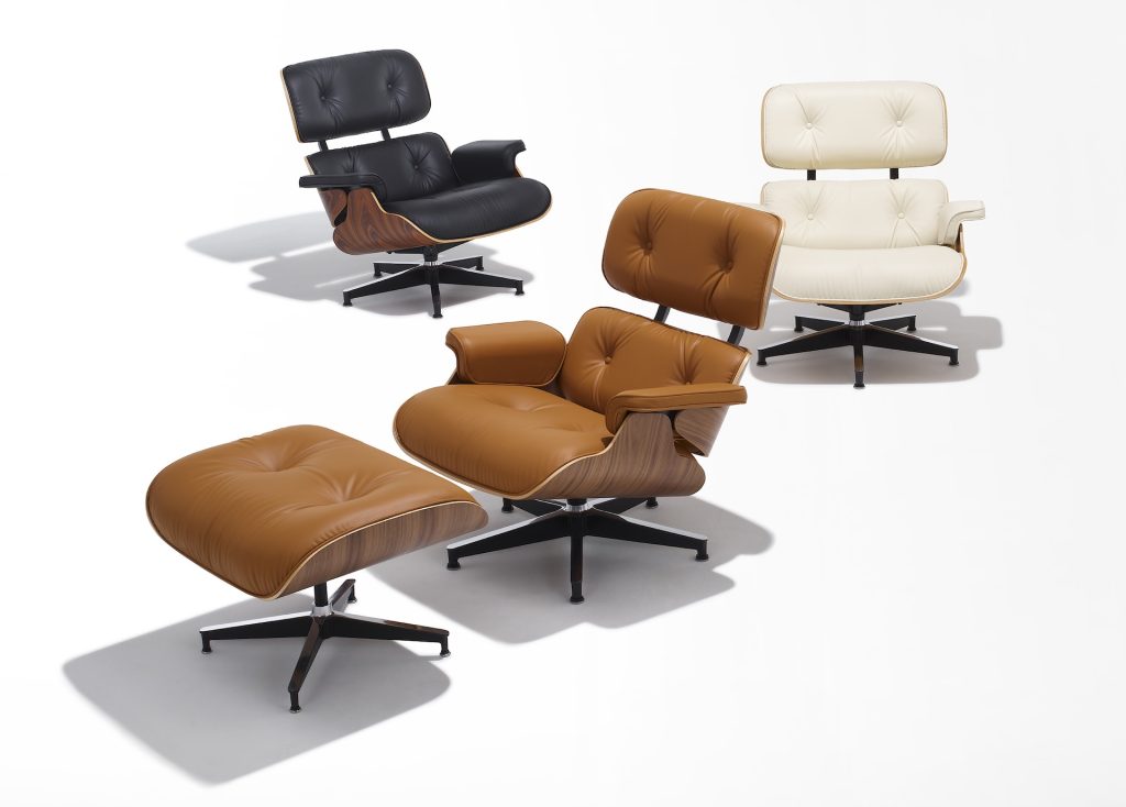 Different Eames Chair models