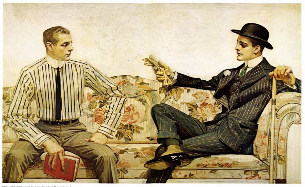 J.C. Leyendecker Men's Fashion illustrations